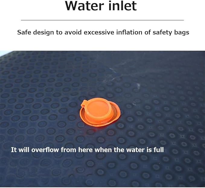 Solar Shower Bags SZRP Large Capacity Camp Shower Bag 25 Gallons / 100L PVC Shower Bag with Hose and Shower Head for Outdoor Camping and Family Bathroom and Car Travel
