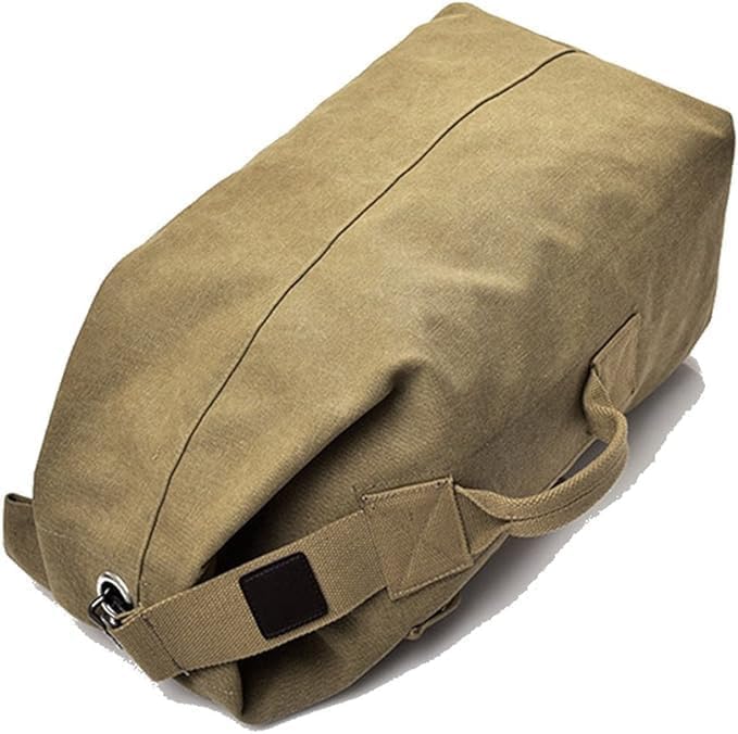 WOMBAT Canvas Top Loading Backpack | Large Capacity | Rugged | Rucksack | Travel | Duffle | Daypack | Duffel | Hiking | Camping | Military Tactical | Laundry