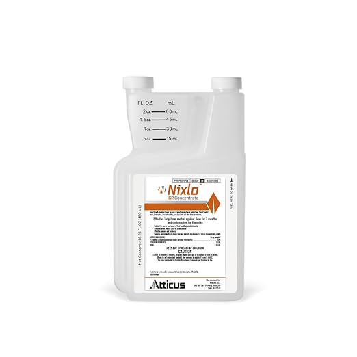 Atticus Nixlo IGR Concentrate (480 ML) - Pyriproxyfen 10% - Insect Growth Regulator - Control Ant Cockroach Flea Fly and Mosquito Indoor and Outdoor