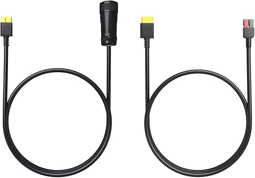 BLUETTI Aviation Plug to XT60 &amp XT60 to SPC45 (Anderson Plug) Cable RV Cable 12V/25A Compatible Portable Power Station AC200/P