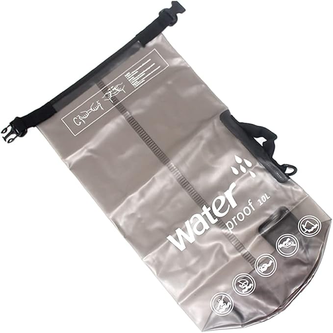 Guojiang 10/20L Waterproof Dry Bag PVC Storage for Case for Boating Floating Outdoor Swimming Kayaking Drifting Tool Floating Kayaking Drifting Too