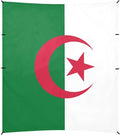 Peoples Democratic Republic Algeria Flag Beach Canopy UPF50+ Easy Setup Portable Sun Shelter with Carrying Bag for Family Trips Picnics &amp Camping