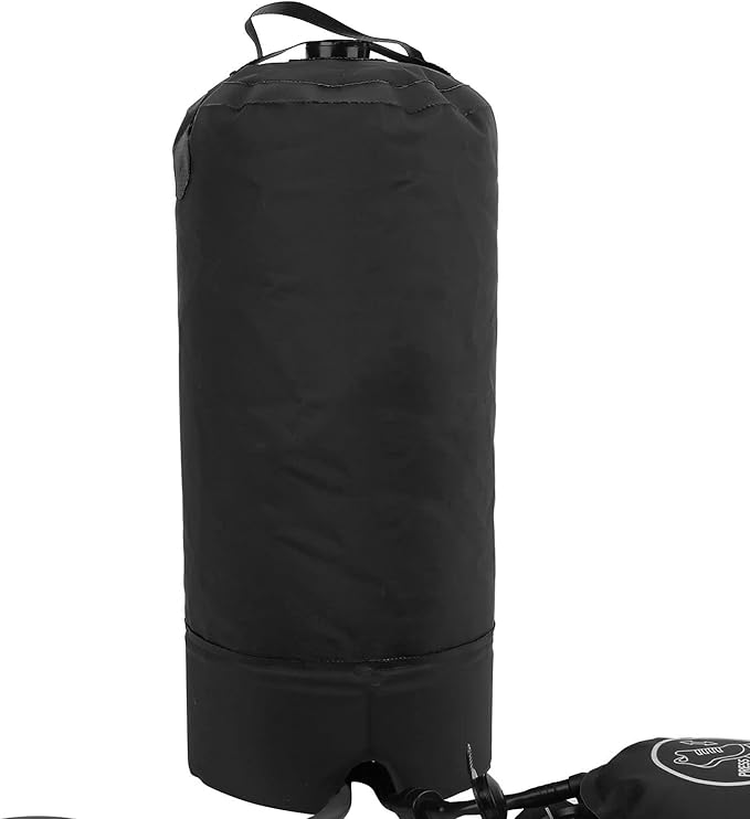 Outdoor 11L Shower Bag Set Camping Portable Bath Bag with Shower Head Tube Large Capacity Water Injection Design Pressure Shower System for Hiking Travel Beach Swimming