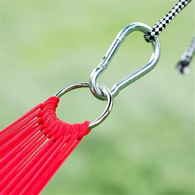 Portable Hammock Portable Hammock Mesh Swing Seat Hammocks Easy to Hang Comfortable for Beach Garden Backyard for Backpacking Beach