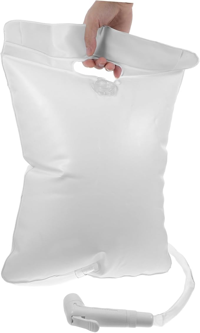 Portable Outdoor Camping Shower Bag Lightweight Water Reservoir Showerhead for Hiking Beach and Emergency Use and Easy to Carry
