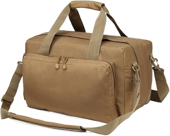 Camouflage Tactical Versipack Hiking Outdoor Sports Carry Sling Bag Shoulder Gear Pack Range Bag - Tan