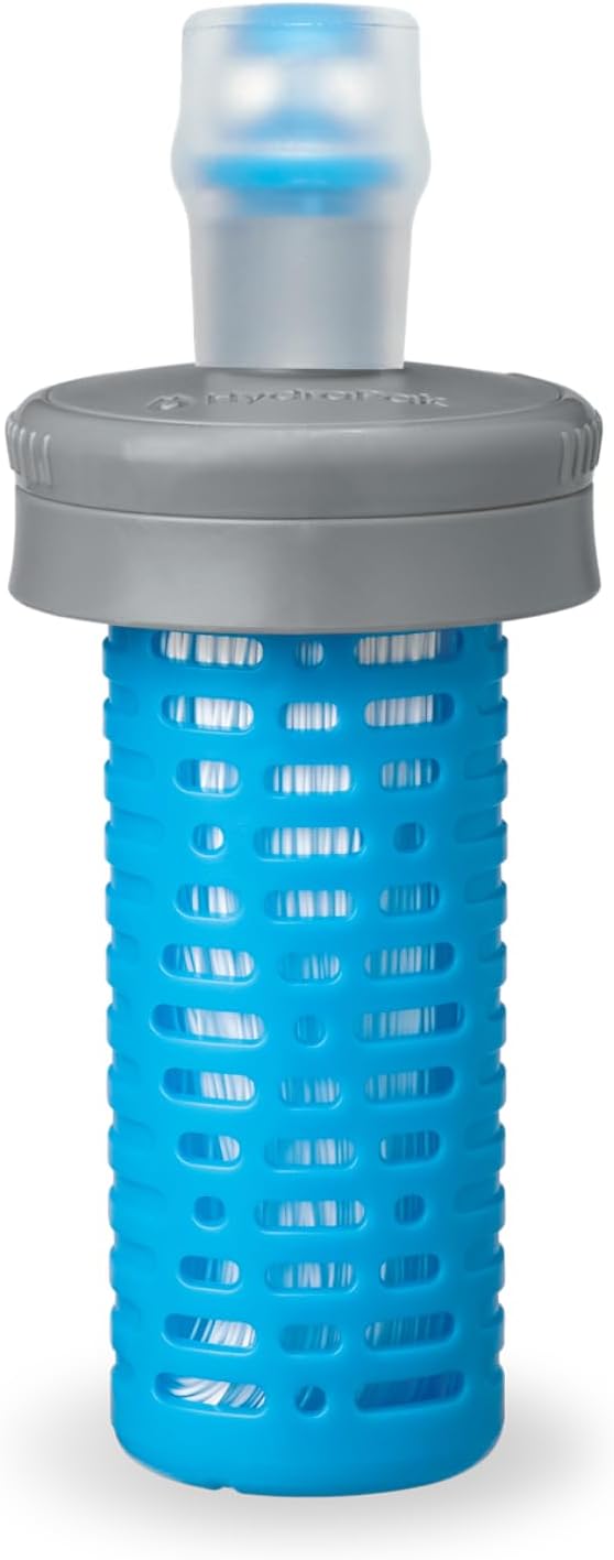 HydraPak UltraFlask+ Filter Cap - Water Filtration Accessory - Fast Flow - Perfect for Trail Running Hiking Endurance Sports Camping Travel and Emergency Preparedness