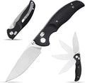 Eafengrow EF3 Folding Pocket Knife D2 Steel Blade G10 Handle Outdoor Hunting Camping EDC Tool Knifes