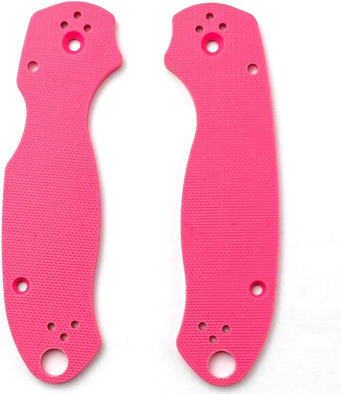 1 Pair G10 Scale Handle Patch Replacement in Pink Color Fits for Para 3 C223