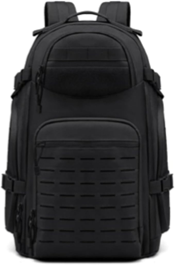 35L Tactical Backpack Ventilated Hiking Pack with Laptop Compartment Outdoor(Black)