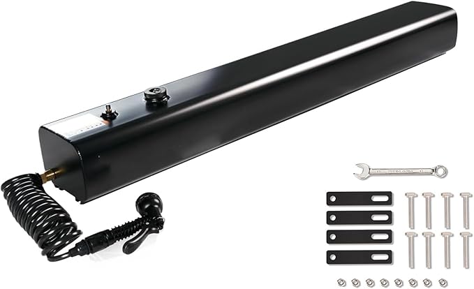 Pressurized Water Tank Portable Vehicle Water Storage Tank for Camping Overland Beach Roof Rack Mount 2bar Pressure
