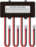 Battery Equalizer HA02 48V Batteries Voltage 4 x 12V DC Inverter Balancer Lead Acid Battery Charger Regulators Connected Series (4 X 12V)