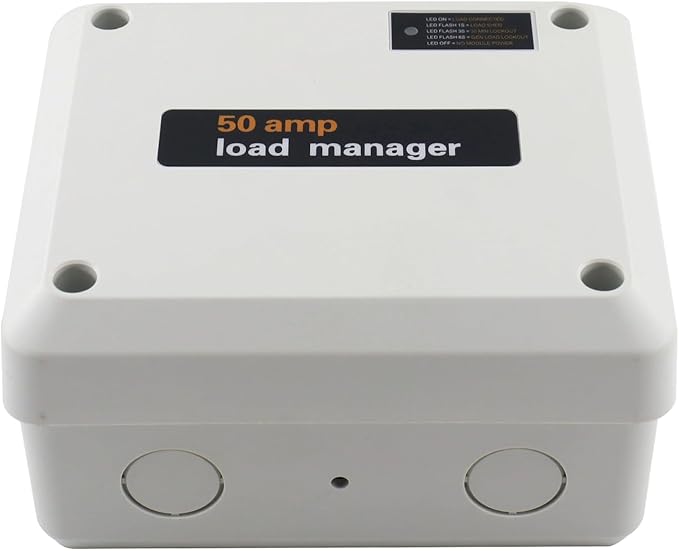 50 Amp Load Manager Compatible with Generac 7000 50 Amp Smart Management Module with 8-Zone Control Overload Protection and Lock Feature