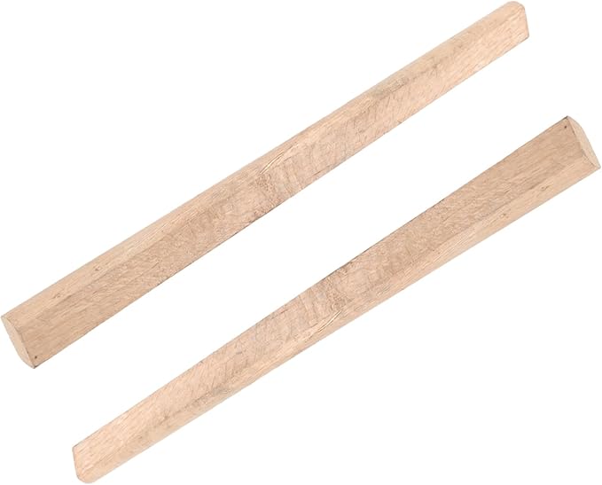 2pcs Wooden Hatchet Handle Replacement for Camping Axe Felling Axe Handle Easy Installation for Women Men