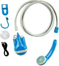 KSTYLE Portable Showers Camping Shower Camping Shower with Submersible Pump Portable Outdoor Shower Water Pump for CampingBlue