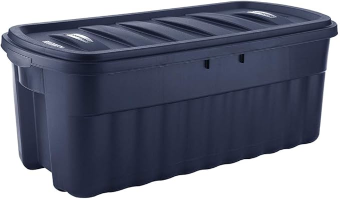 Rubbermaid 50 Gallon Roughneck️ Storage Tote Durable Reusable Plastic Storage Bin