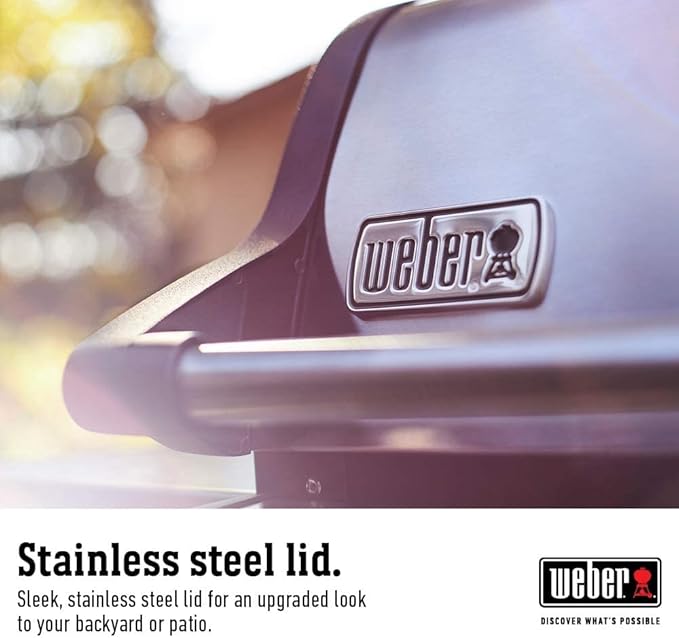 Weber Spirit S-315 Liquid Propane Gas Grill Stainless Steel