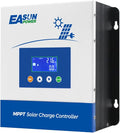 POWLAND 60A MPPT Solar Charge Controller12V/24V/36V/48V AutoMax Input 150V LCD Display Regulator Intelligent Charge Controller for Sealed Gel AGM Flooded Lithium Battery