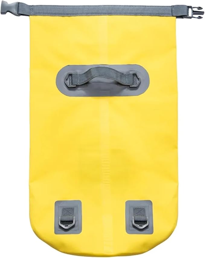 Waterproof Dry Bag 2pcs 5L/10L/15L/20L/30L Outdoor Sport PVC Waterproof Storage Dry Bag for Canoe Kayak Rafting Swimming Travel Kit Sack Backpack for SwimmingBoating(Black 20L)