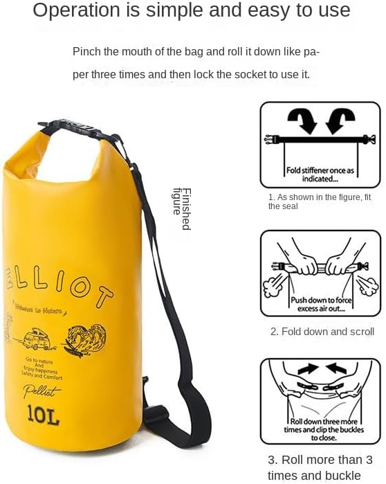 KAYNO Outdoor Water-Proof Bag Seaside Beach Camping Cellphone Storage Bag River tracing Rafting Large Capacity Backpack
