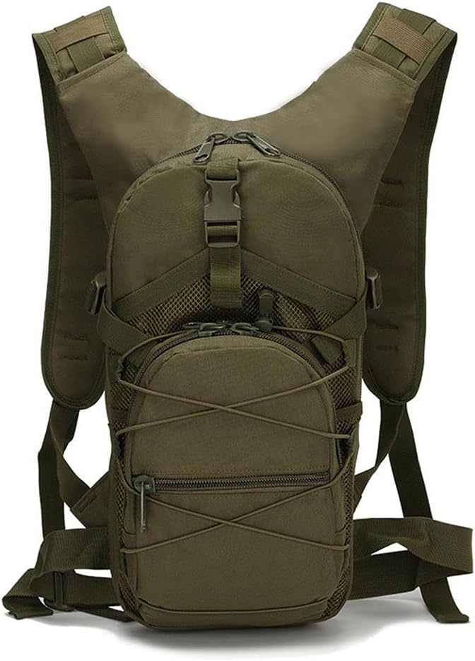 Outdoor Sports Pack Hiking Bag Tactical Rucksack Camo Knapsack Combat Camouflage Tactical 20L Backpack - Tan