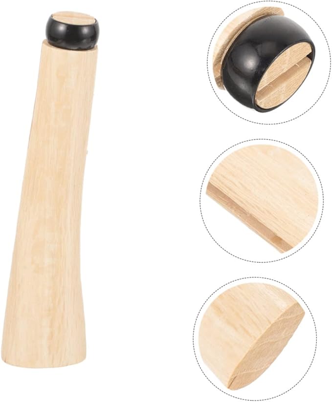 balacoo 2sets Axe Wooden Handle Replacement for Camping Ergonomic and Handle for Firewood Axe for Outdoor Use