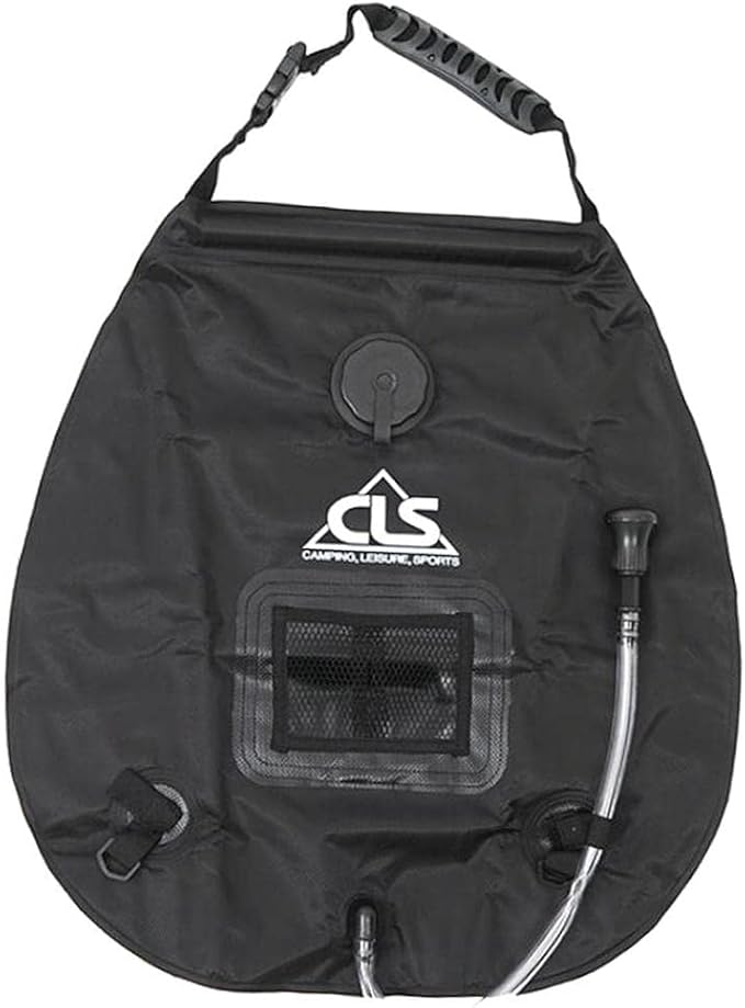 Portable 5 Gallon Solar Shower Bag Outdoor Camping Travel | Solar Heating Shower Hot Water Storage Bag for Hiking &amp Home Use |Material Smartly Heats Water to 113¡ãF in 3 Hours |