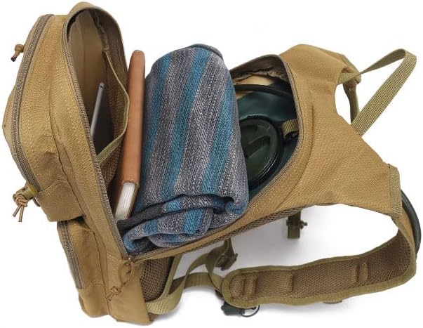 Outdoor Sports Hiking Bag Tactical Assault Combat Camouflage Tactical Molle Water Pack Hydration Pack