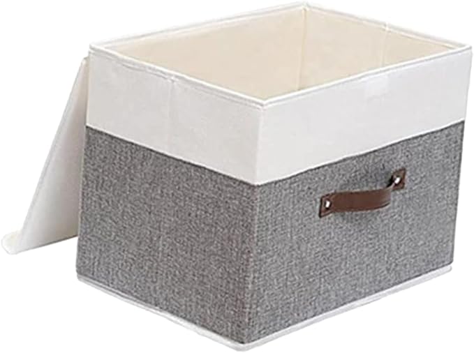 Clothes Organizer Bin Capacity Storage Box Cover for Wardrobe Toys and Books Multi-purpose Storage for Home Organization