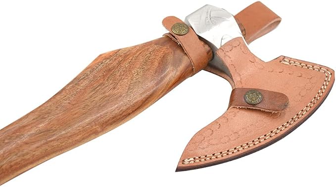 Medieval Warrior Custom Handforged Handmade Tomahawk Viking Tomahawk Axe-Camping Axe-Hunting Axe. (Design)