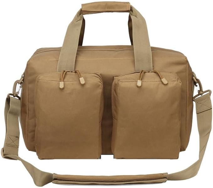Outdoor Sports Hiking Sling Bag Shoulder Gear Pack Range Bag Molle Camouflage Tactical Versipack - Tan