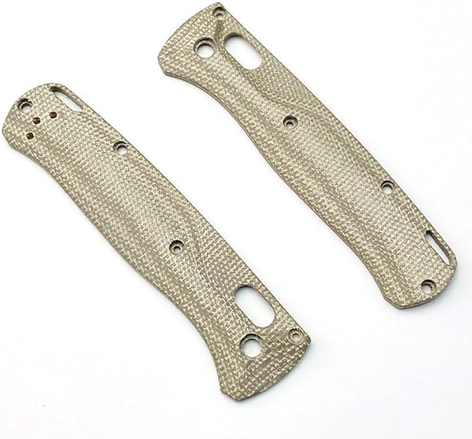 1 Pair Micarta Scales Handle Fits for Bugout 535 DIY Replacement