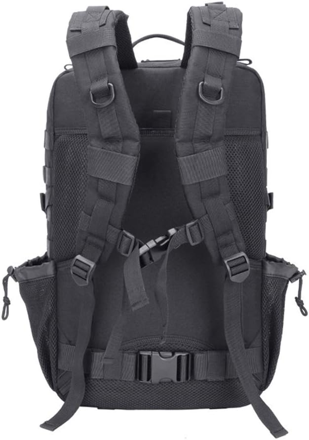 Outdoor Sports Pack Hiking Bag Tactical Rucksack Camo Knapsack Combat Camouflage Tactical 45L Molle Backpack - Green