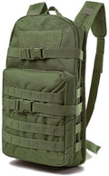Outdoor Sports Pack Hiking Bag Rucksack Knapsack Combat Camouflage Tactical Backpack - Green