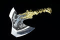 Tomahawk Throwing Axe for Outdoor Camping Sturdy and Practical with SheathCool Steel Axe