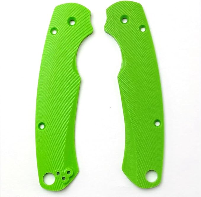 1Pair G10 Scales Fits for C81 Paramilitary 2 CNC Handle Patch Blank DIY Replacement in Green