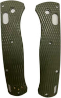 1 Pair Custom G10 Scales Handle Fits for Bugout 535 DIY Making Accessory Olive Green Handle Patch Replacement
