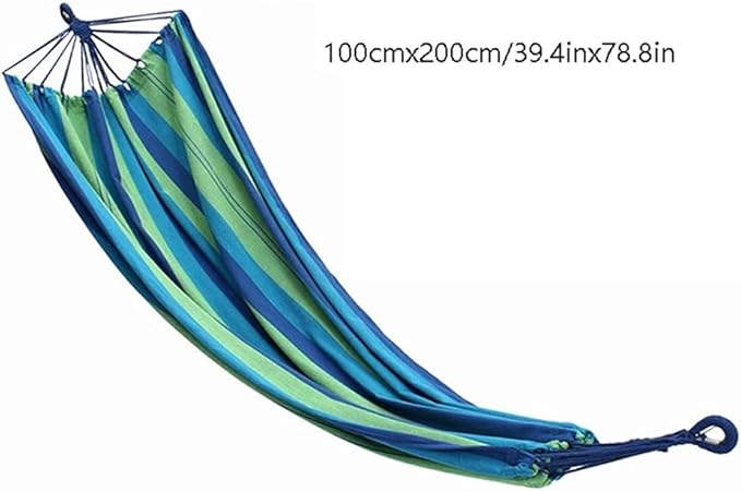Portable Hammock Portable Camping Hammock Swing Bed Lightweight Parachute Hammocks with Tree Ropes for Beach Garden Backyard for Backpacking Beach (Color : Rojo)