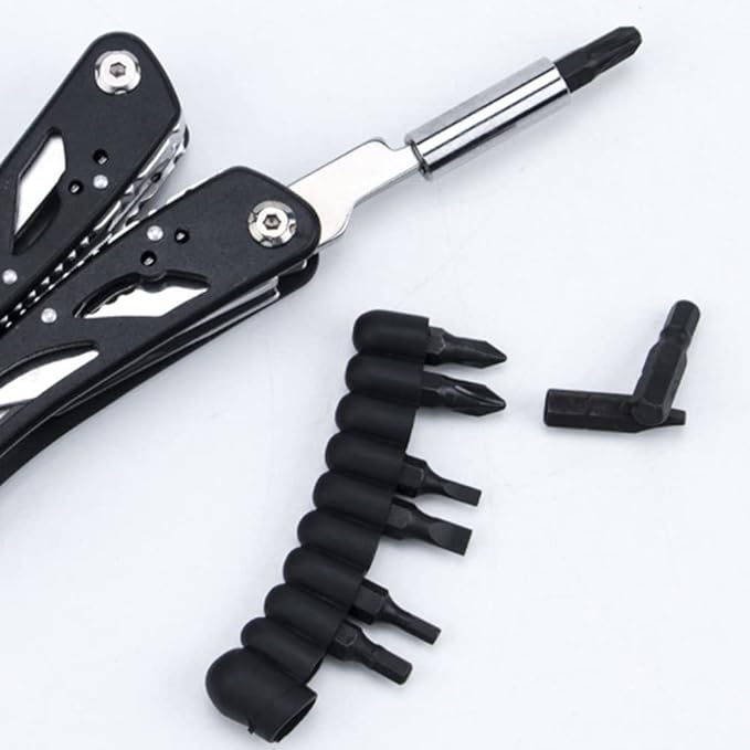 Multitools Pliers Stainless Steel Foldable Multitool Pocket Pliers Bottle Opener Screwdriver for Camping Outdoor Activities Repairing