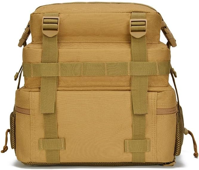 Outdoor Sports Pack Hiking Bag Rucksack Knapsack Combat Camouflage Tactical Backpack - Deep Purple
