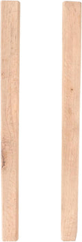 GLEAVI 2pcs Replacement Wood Hatchet Handles 50cm Flat Wooden Handles for Camping and Outdoor Chopping Tools