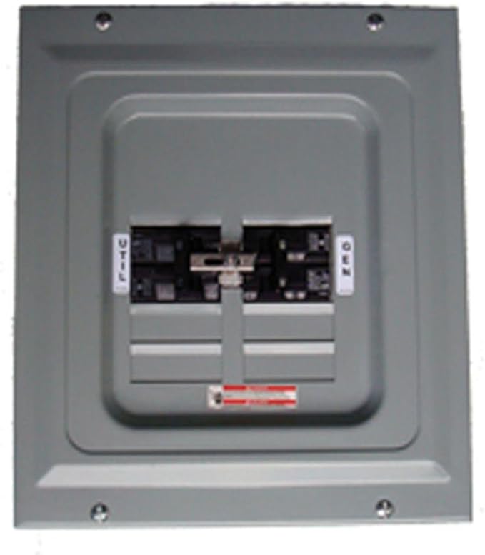 Generac 100-Amp Manual Generator Transfer Switch Single Load Double Pole Indoor Backup Power for Portable Generators