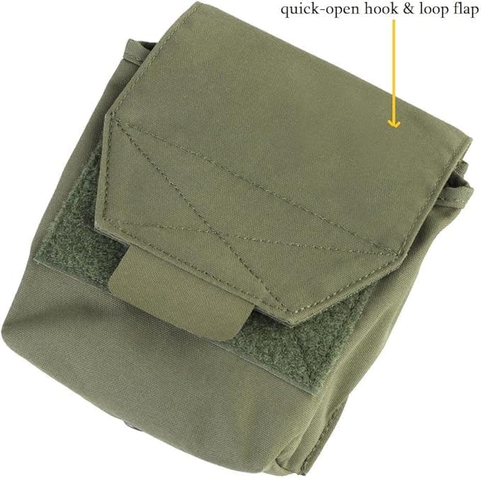 Tactical Molle GP Pouch9MM/5.56 Mag PouchMilitary Utility Waist Bag for Belt Vest