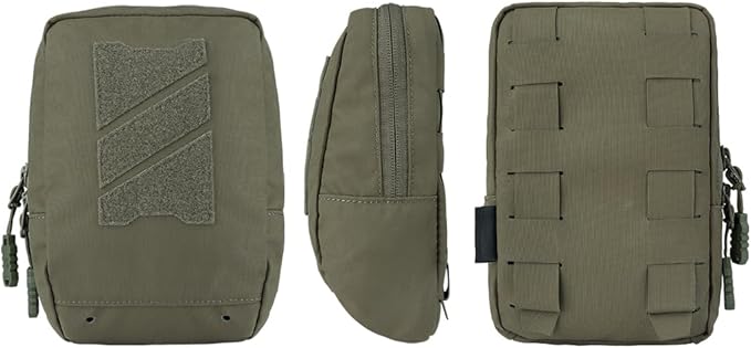 Tactical Utility Pouch Multi-Purpose MOLLE Pouch Tactical Small EDC Waist Pouch Multi-Tool Organizer for Tactical Backpack 500D Nylon