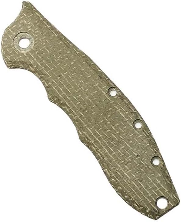 1 Piece Scales Handle Fits for Zero Tolerance 0562CF Custom Micarta Handle Patch