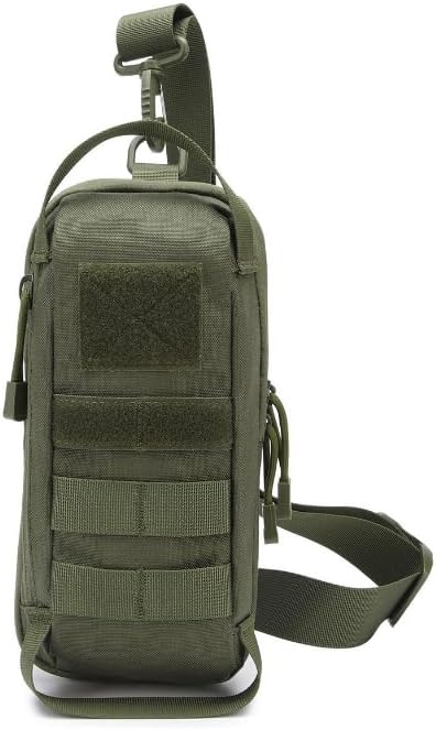 Outdoor Sports Multi functional Cycling Mountaineering Storage Men's Chest Bag (GREEN)