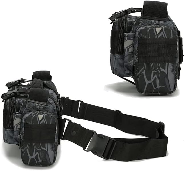 Outdoor Sports Hiking Pack Range Bag Molle Camouflage Tactical Camera Gear Bag - 3 Color Desert