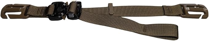 Hank's Surplus Made in USA Replacement Backpack MOLLE Sternum Chest Strap with Cobra Buckle (Coyote Brown)