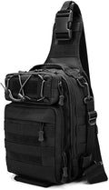 Jungle Leopard Fishing Climbing Chest Bag Tactics Military Shoulder Backpack Rucksacks Bag for Sport MOLLE Bag