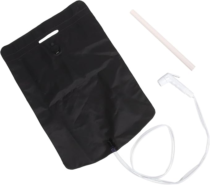 1set Portable Outdoor Camping Shower Bag Lightweight Wash Bag for -up for Hiking Backpacking and Fishing Trips